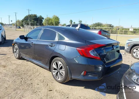 2016 Honda Civic Ex-T from USA, damaged, VIN 19XFC1F34GE025350